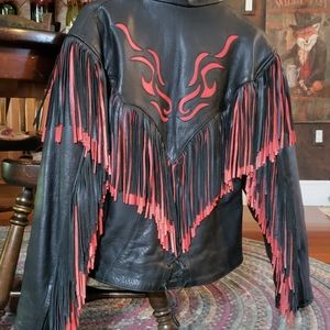 Genuine Leather jacket XL